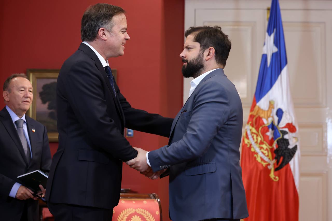 Diálogo en La Moneda